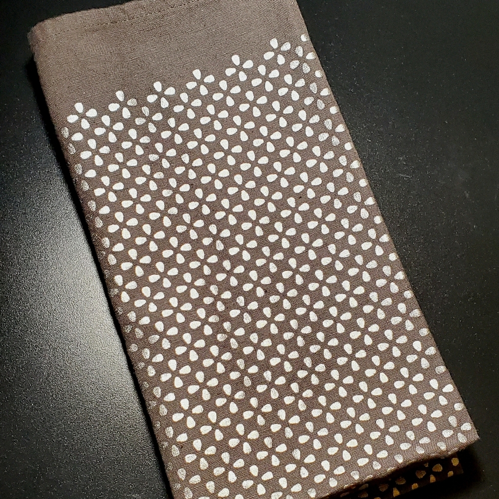 West elm cotton and linen napkins (all eight)